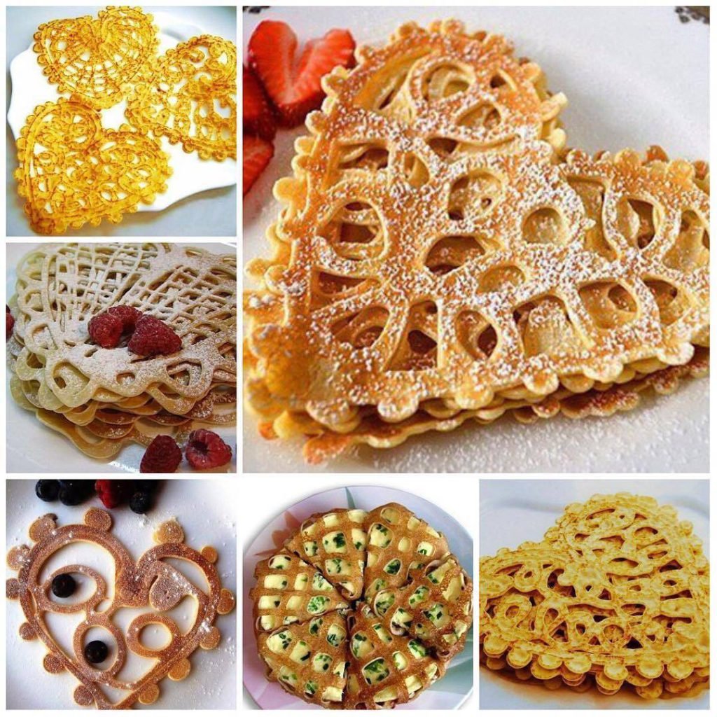 Кружевные блинчики