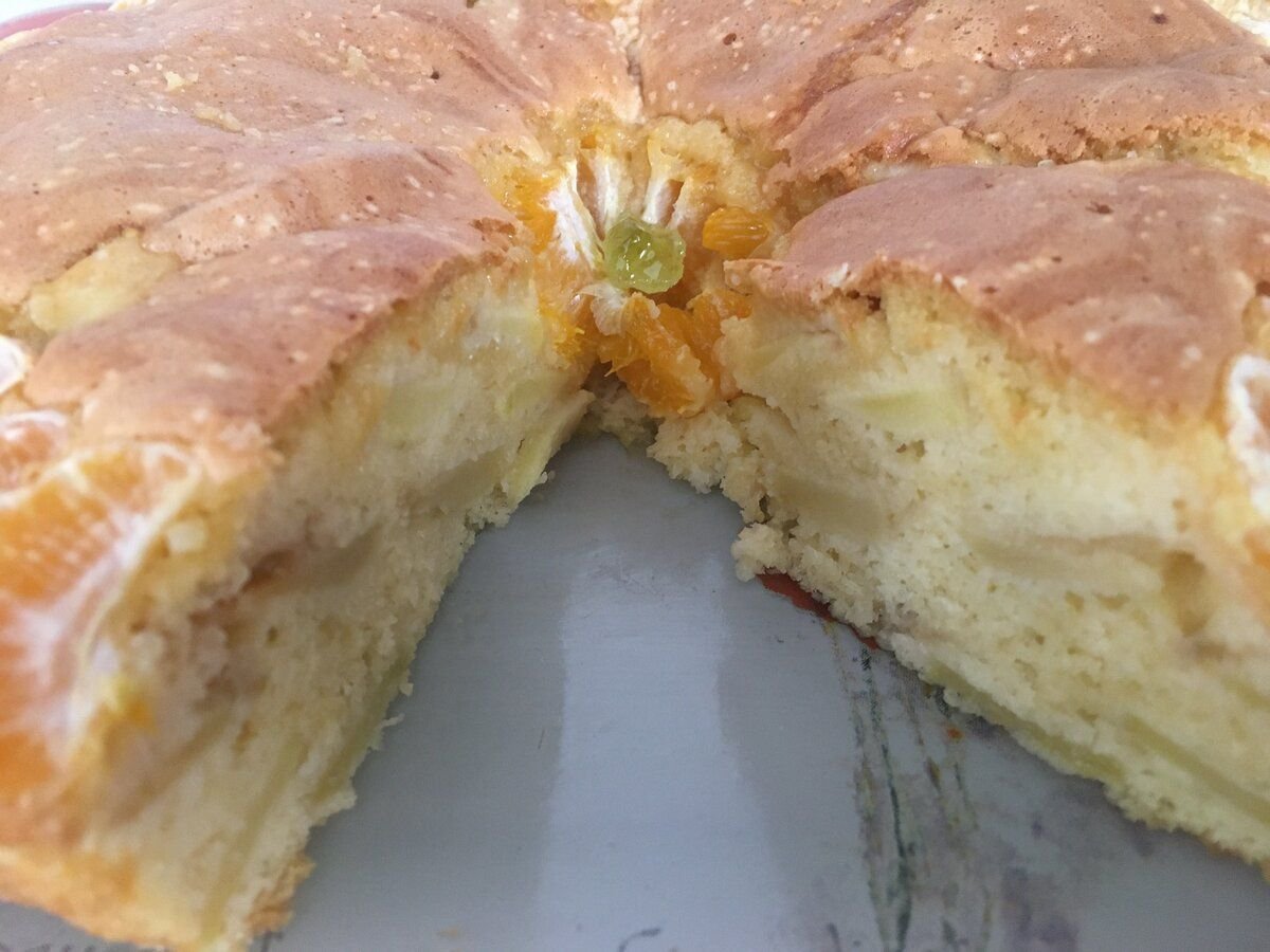 Пирог из мандаринов