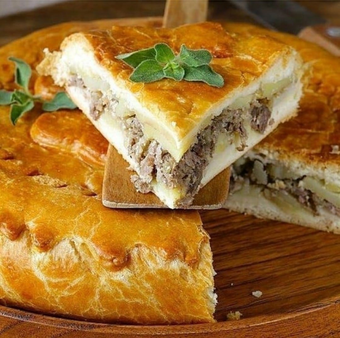 Мясной пирог