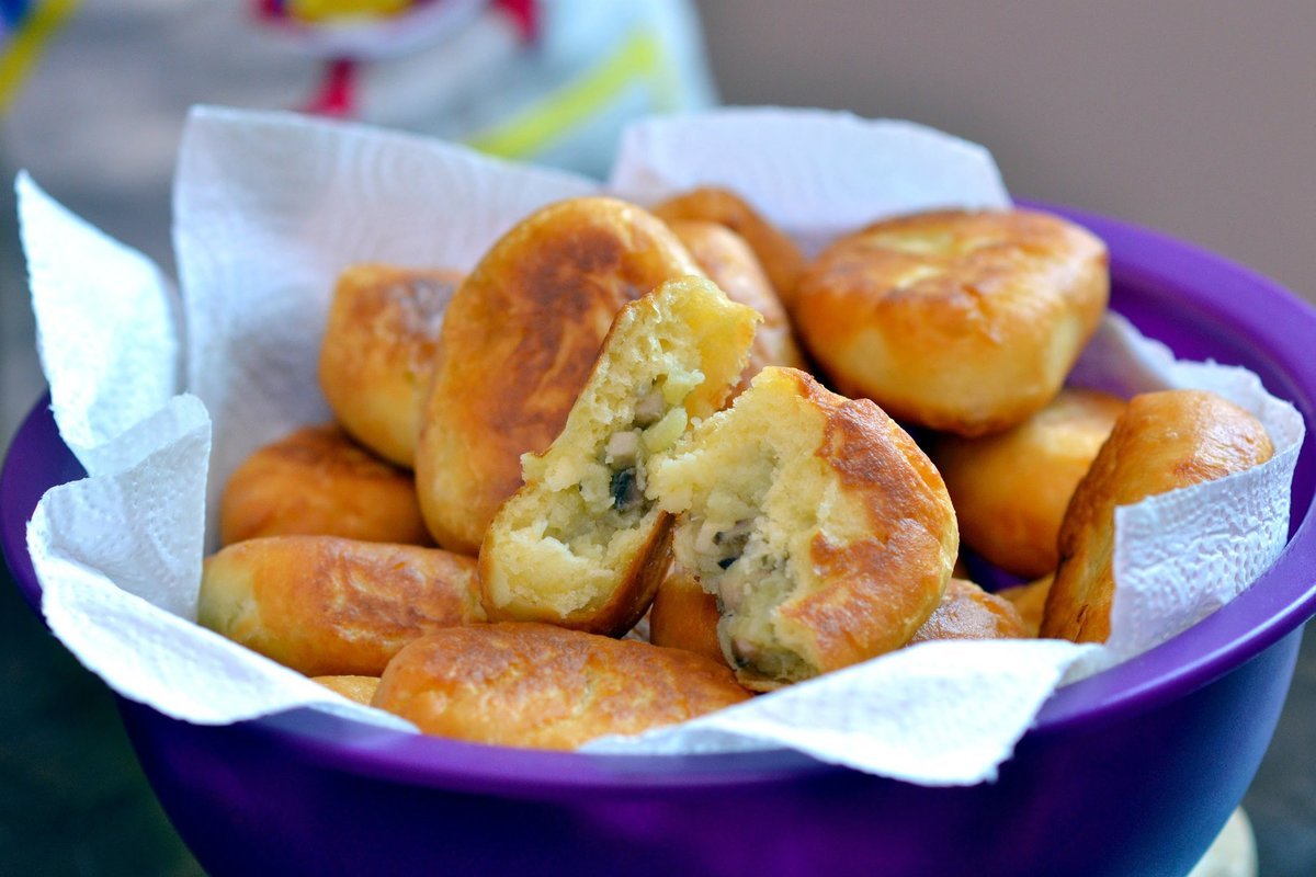 Мясной пирог с картошкой