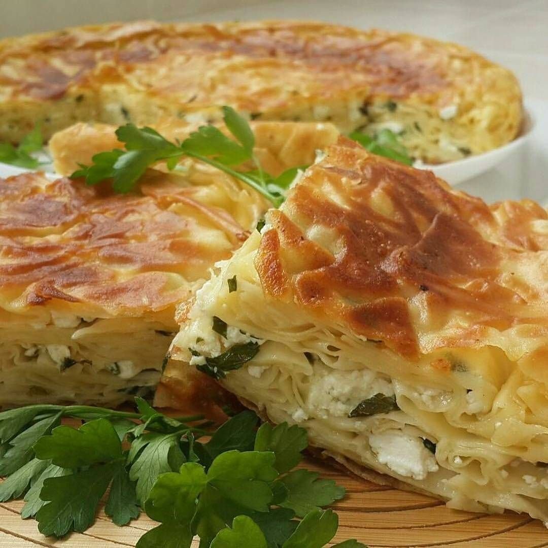 Борек турецкий с творогом