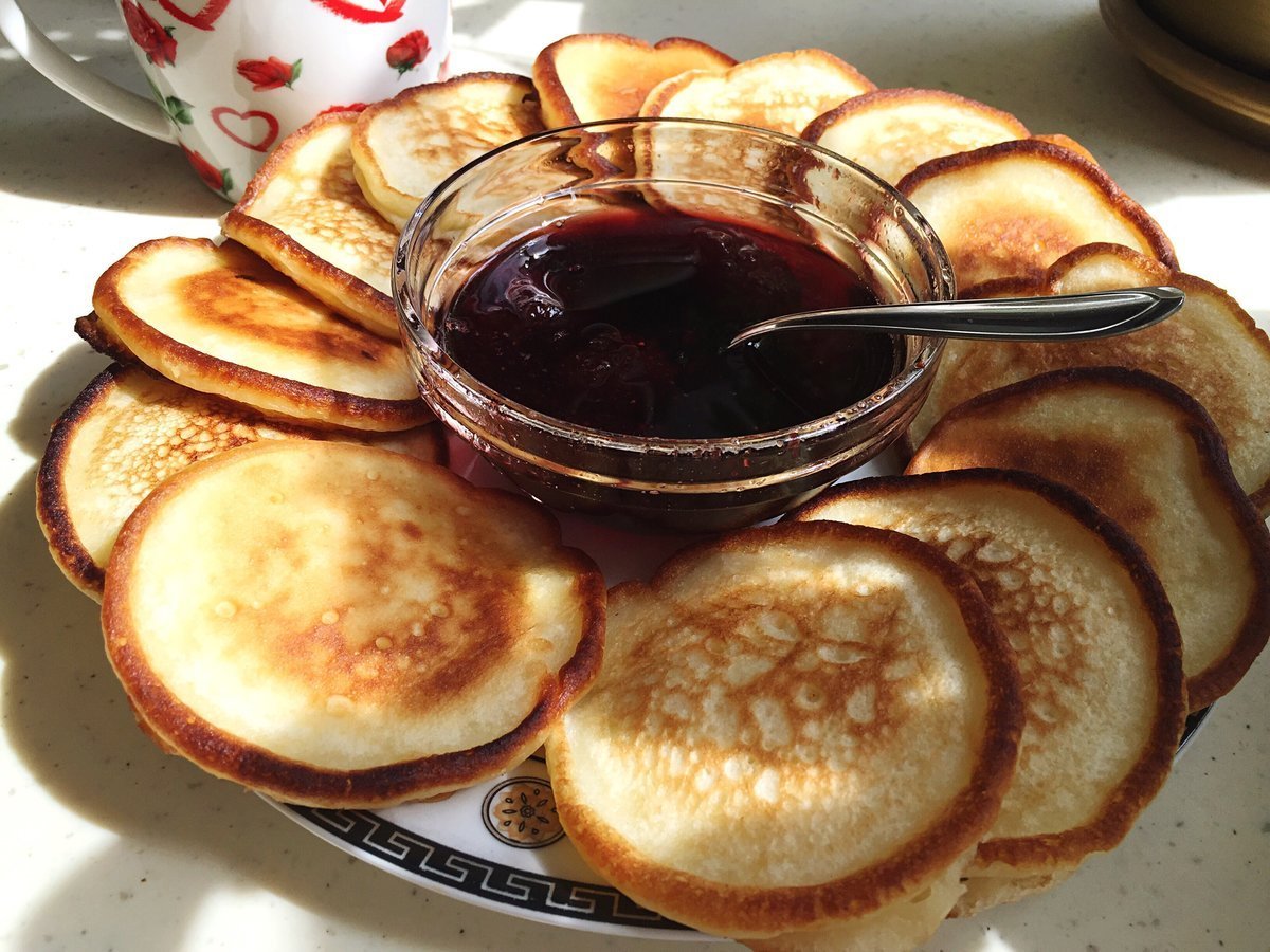 Лепёшки на сковороде
