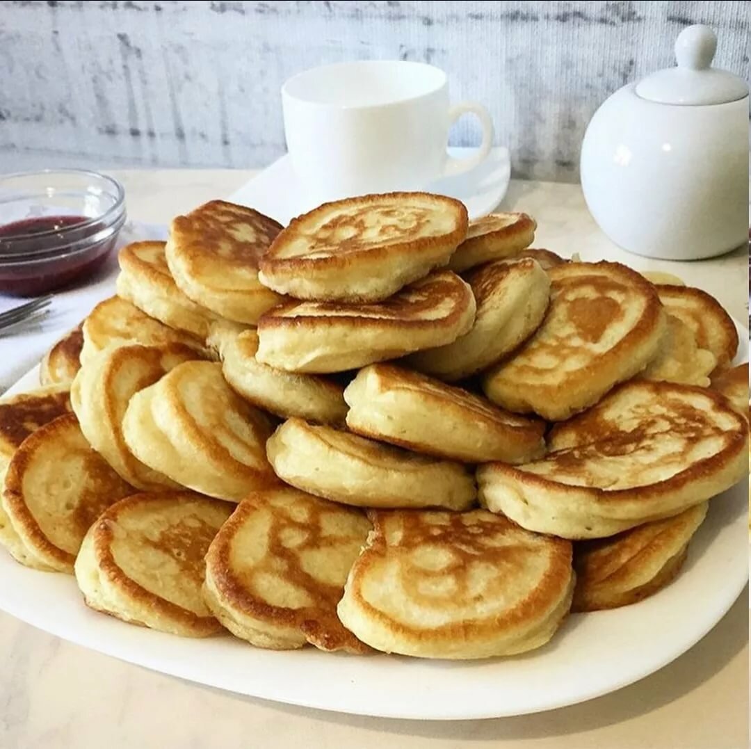Классические блины на молоке