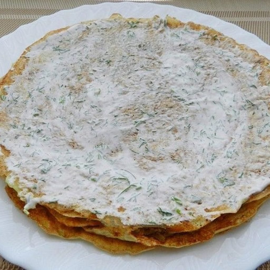 Кабачковые блины