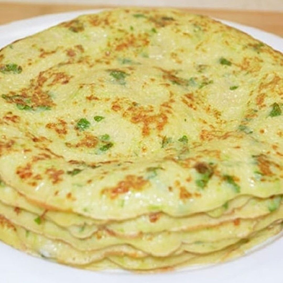 Кабачковые блины на кефире