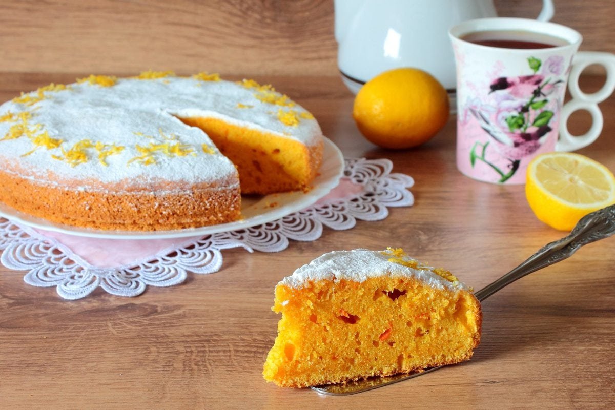 Морковный торт с кремом чиз