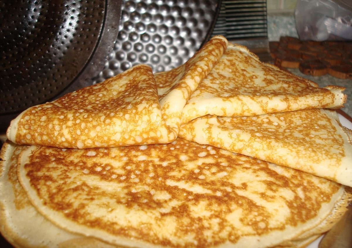 Блины на кипятке рецепт
