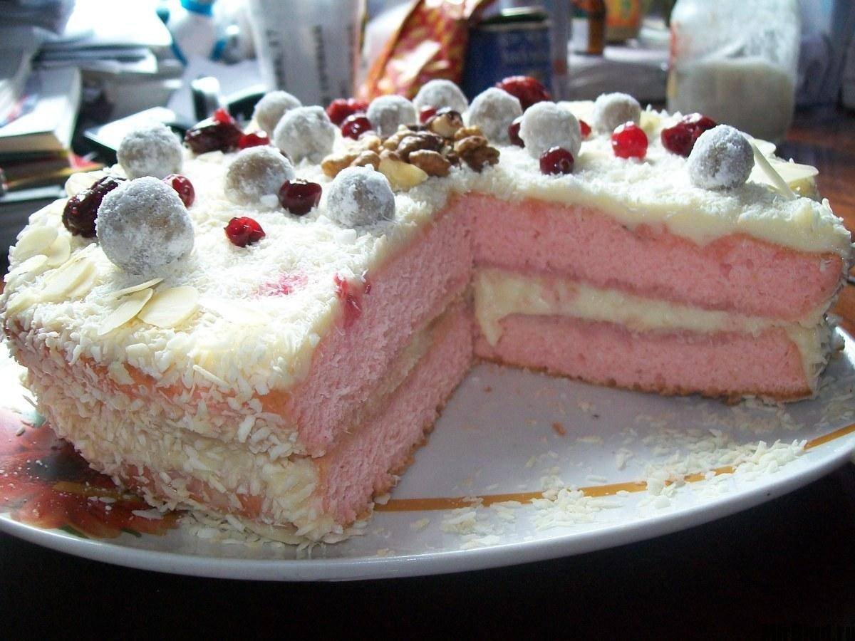 Пирог из киселя