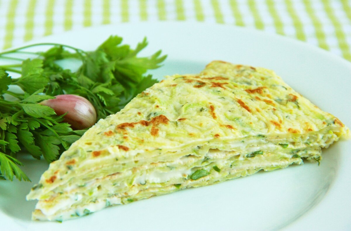 Пирог кабачковый сладкий