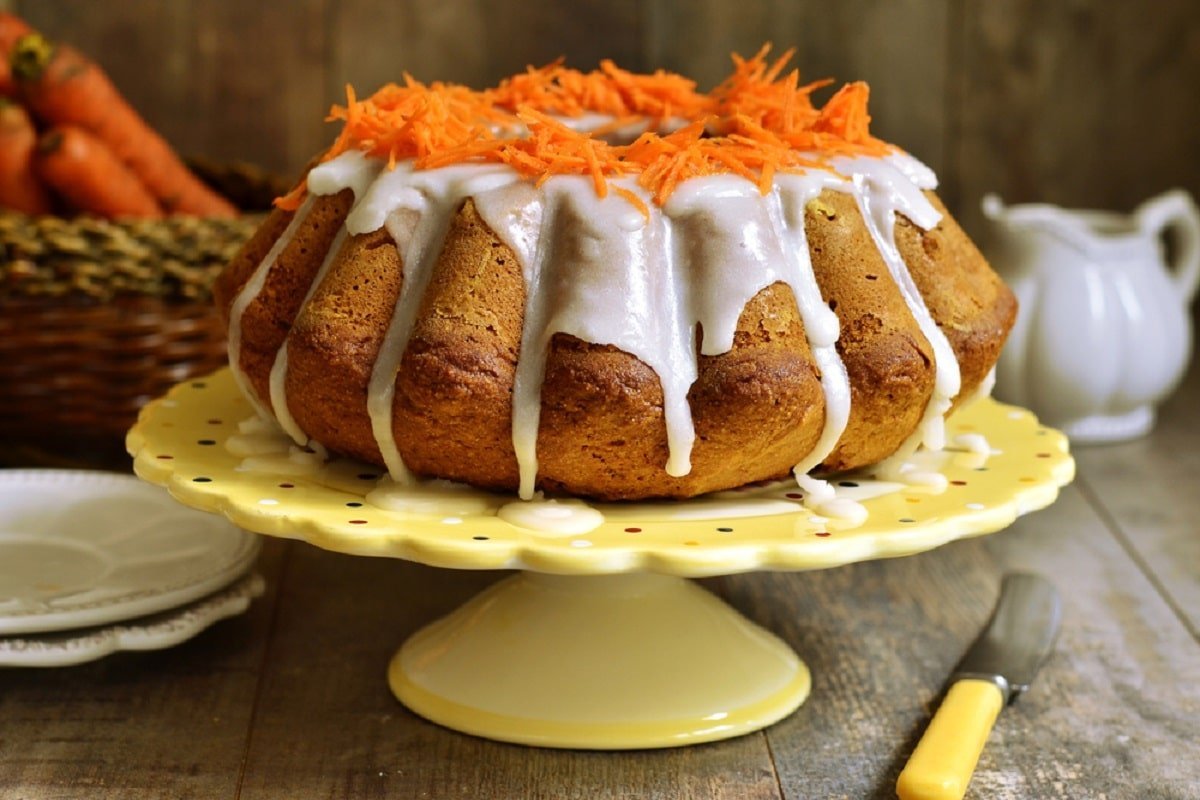 Морковный торт «орешник»