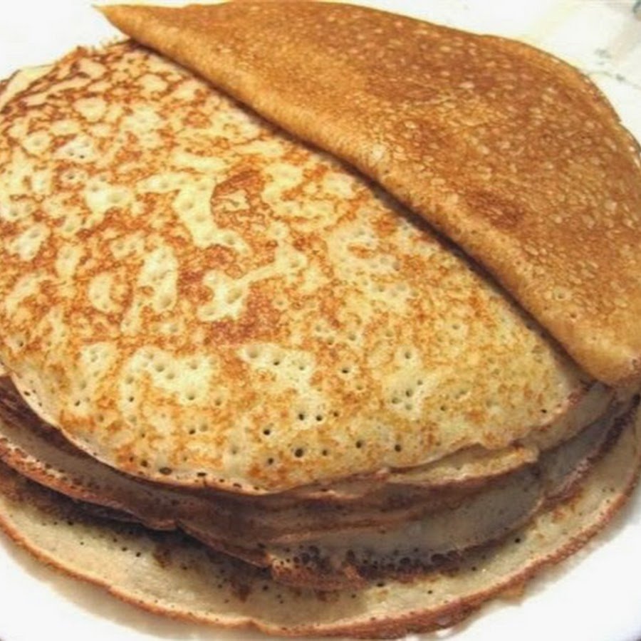 Блины на молоке тонкие вкусные