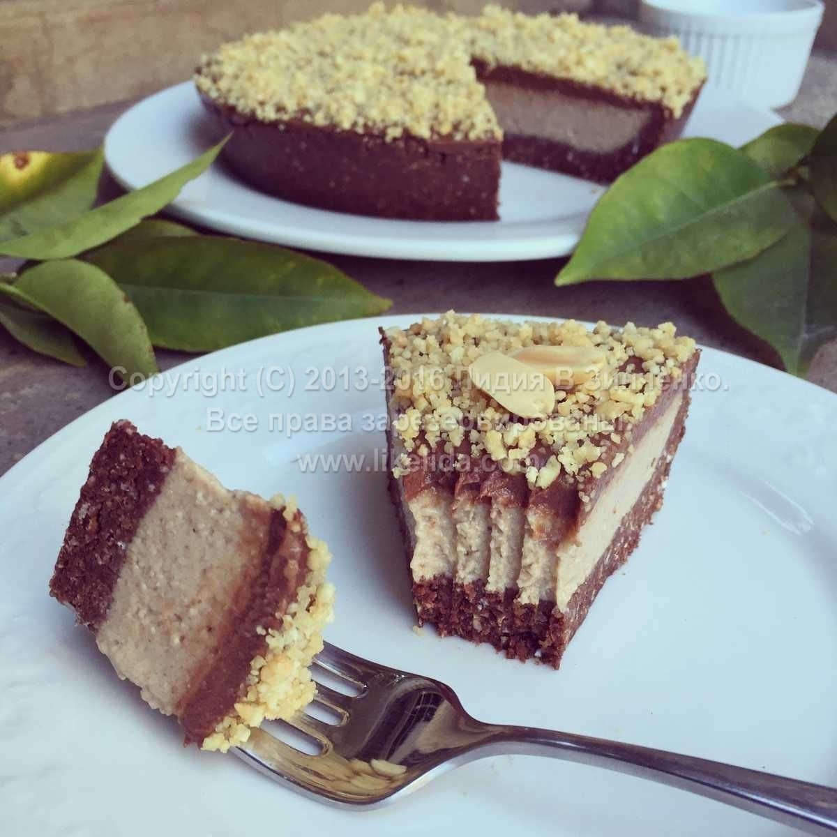 Пирог из овсянки с сухофруктами