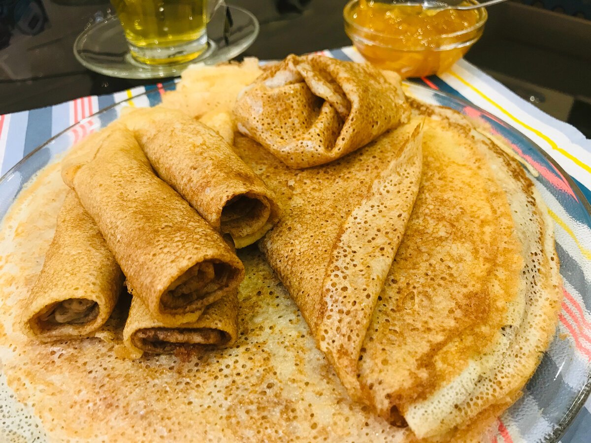 Ажурные блинчики