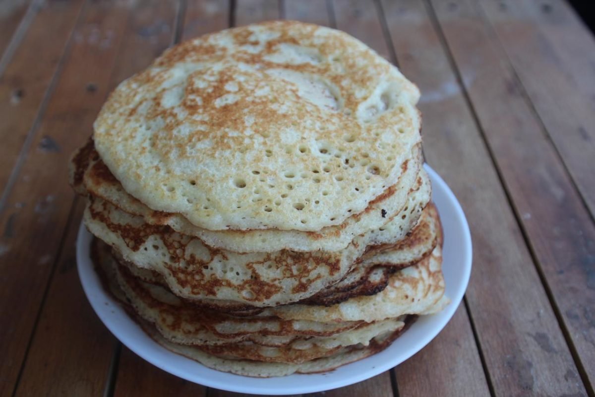 Блины с икрой