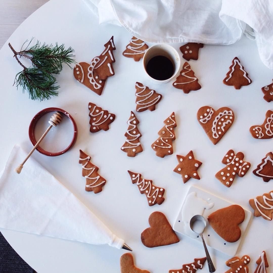 Christmas aesthetic пряники