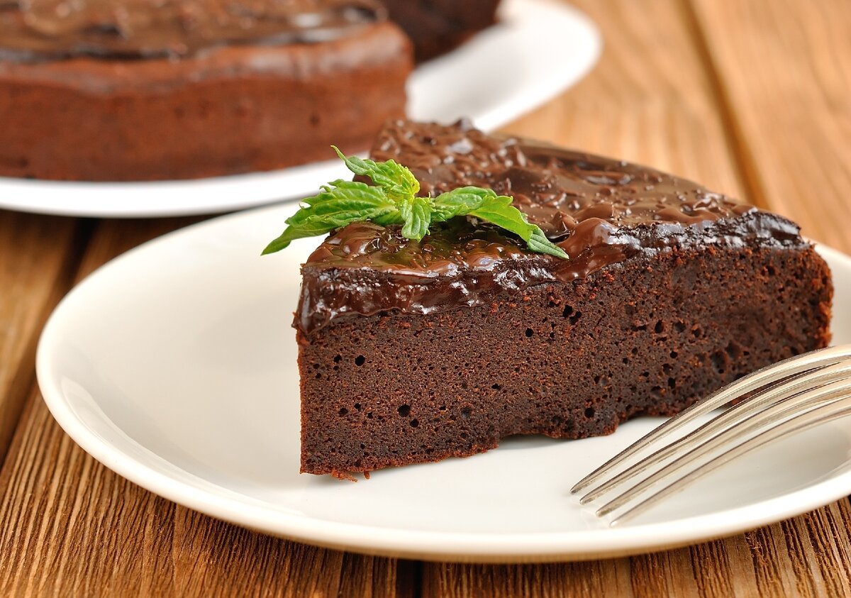 Шоколадный пирог на сковороде без духовки