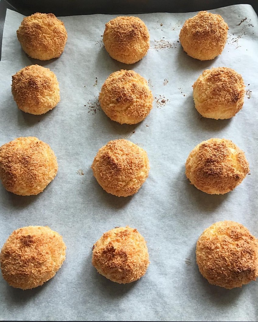 Печенье с кокосовой стружкой
