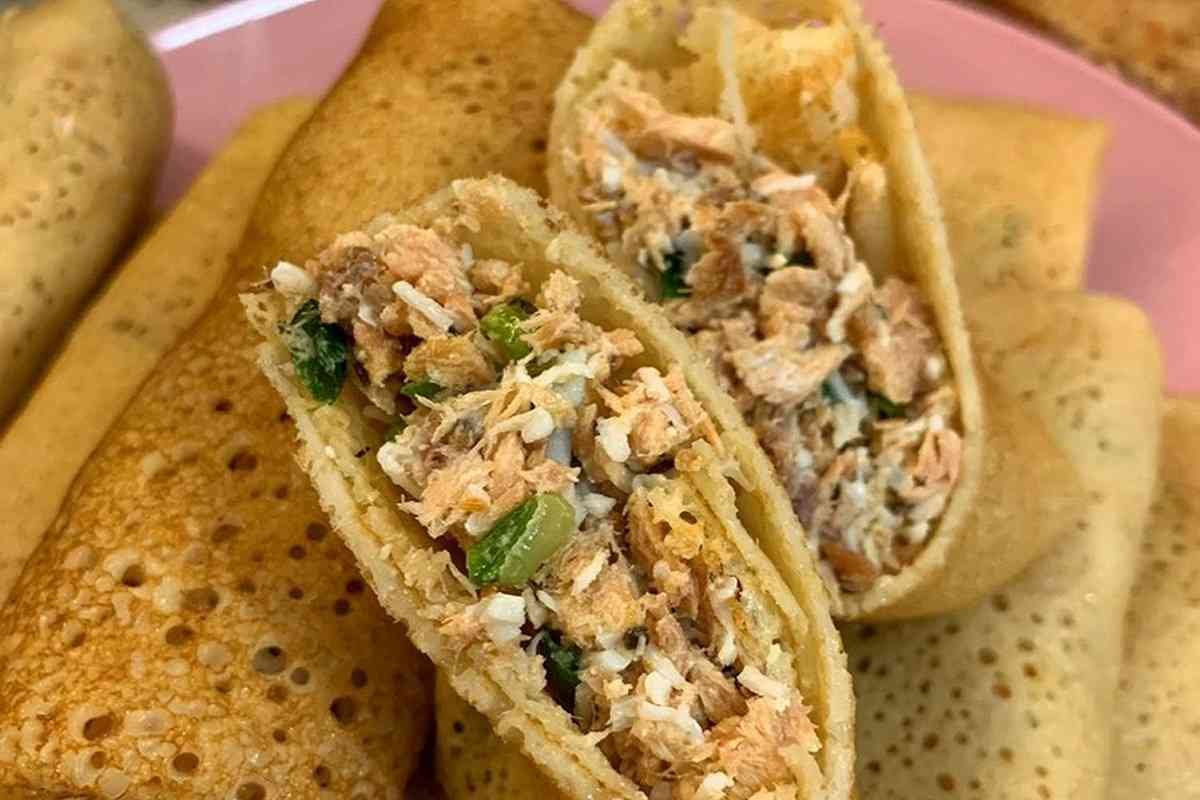 Блины с разными начинками
