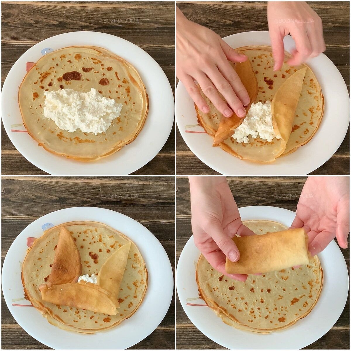 Блинчики на молоке