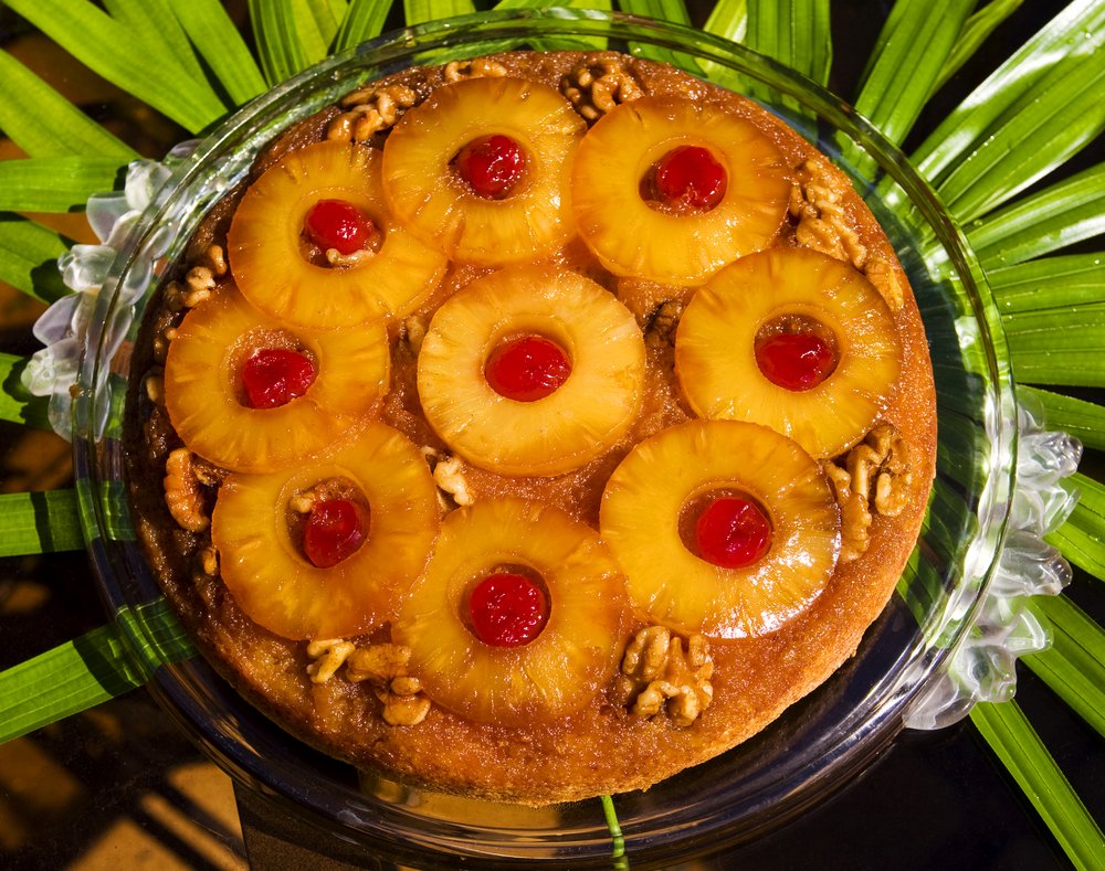 Pineapple upside-down Cake пирог-перевертыш
