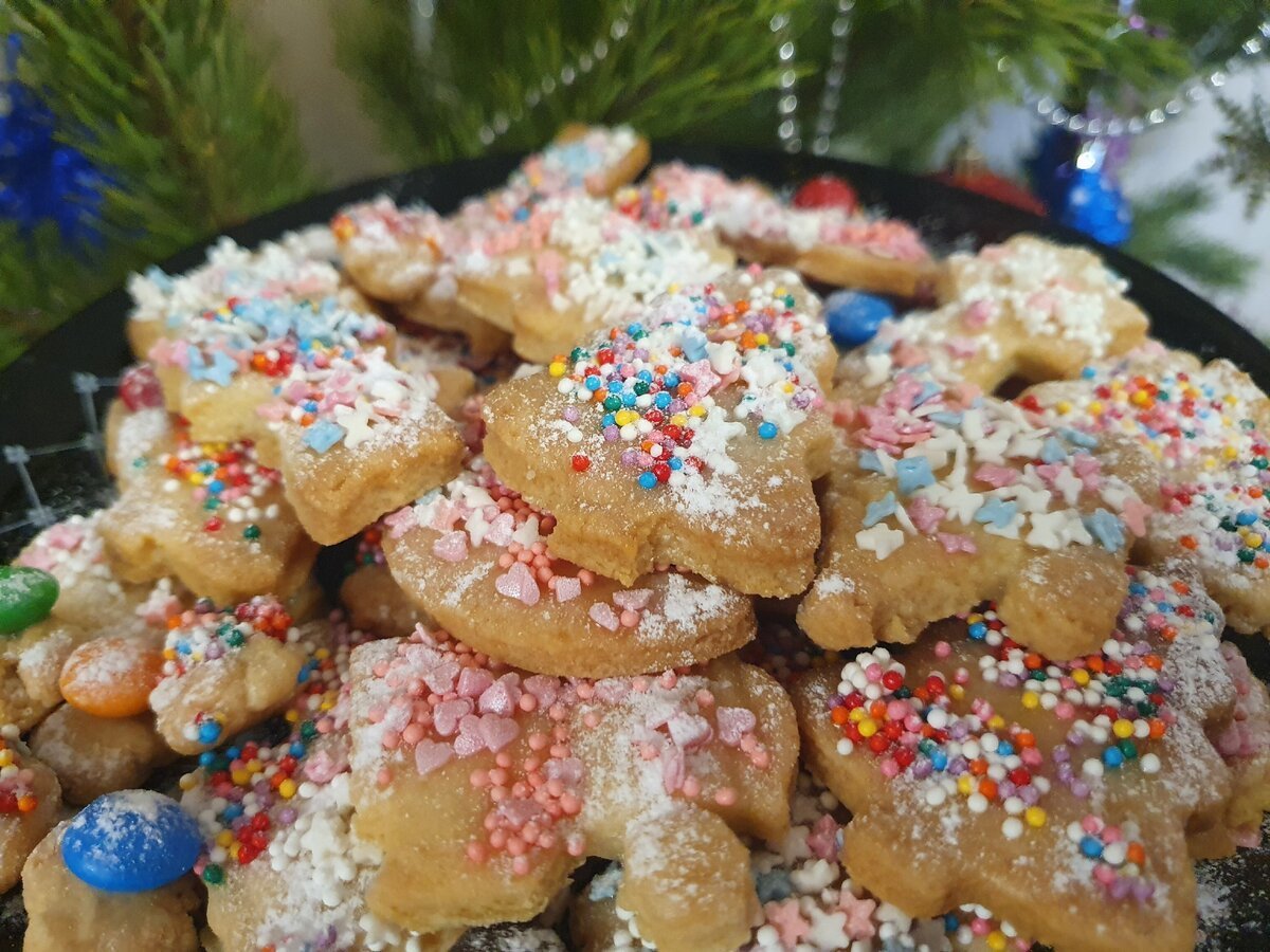 Классическое песочное печенье
