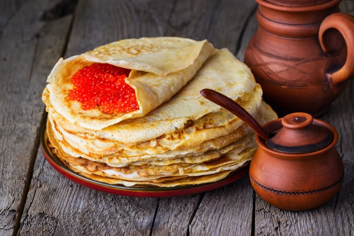 Традиционная русская кухня блины