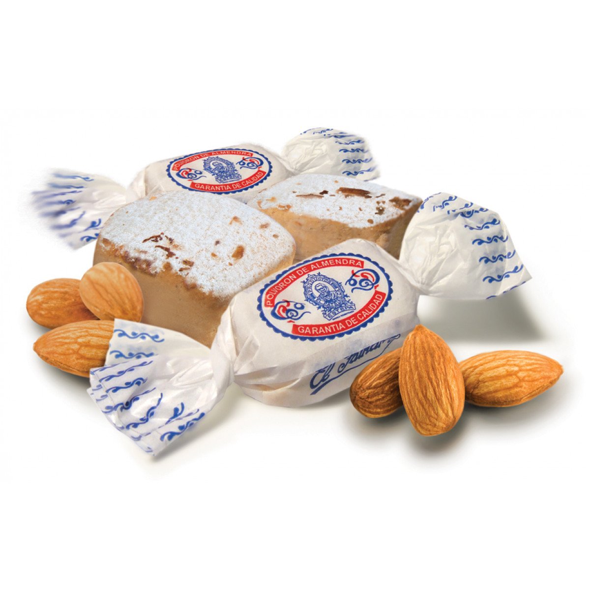 Polvorones на белом фоне