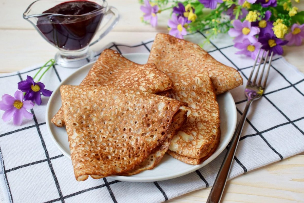 Ажурные блины