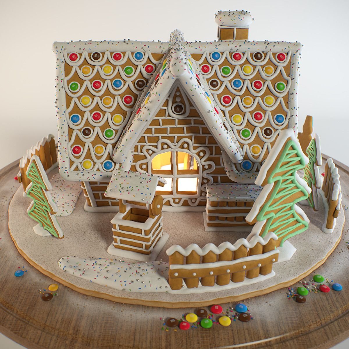 Пряничный домик Gingerbread House