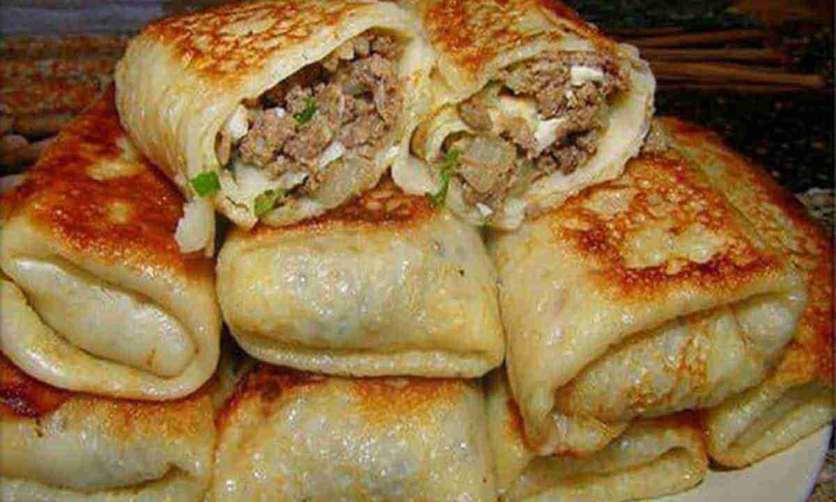 Сытные блинчики