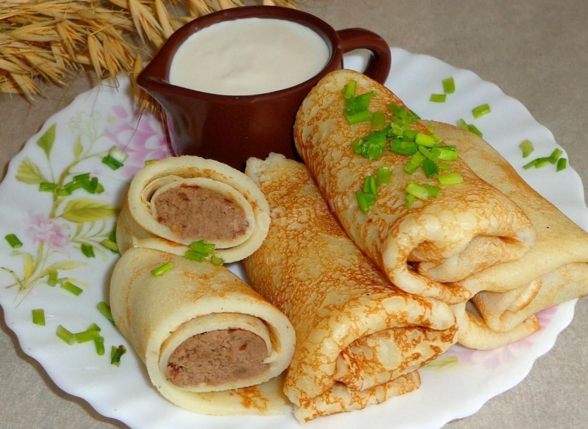 Блины с начинкой