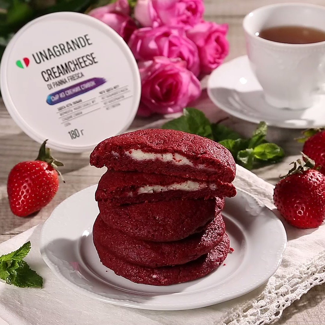 Печени с красной начинкой