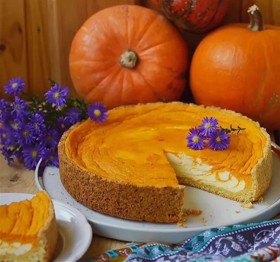 Тыквенный пирог Pumpkin pie