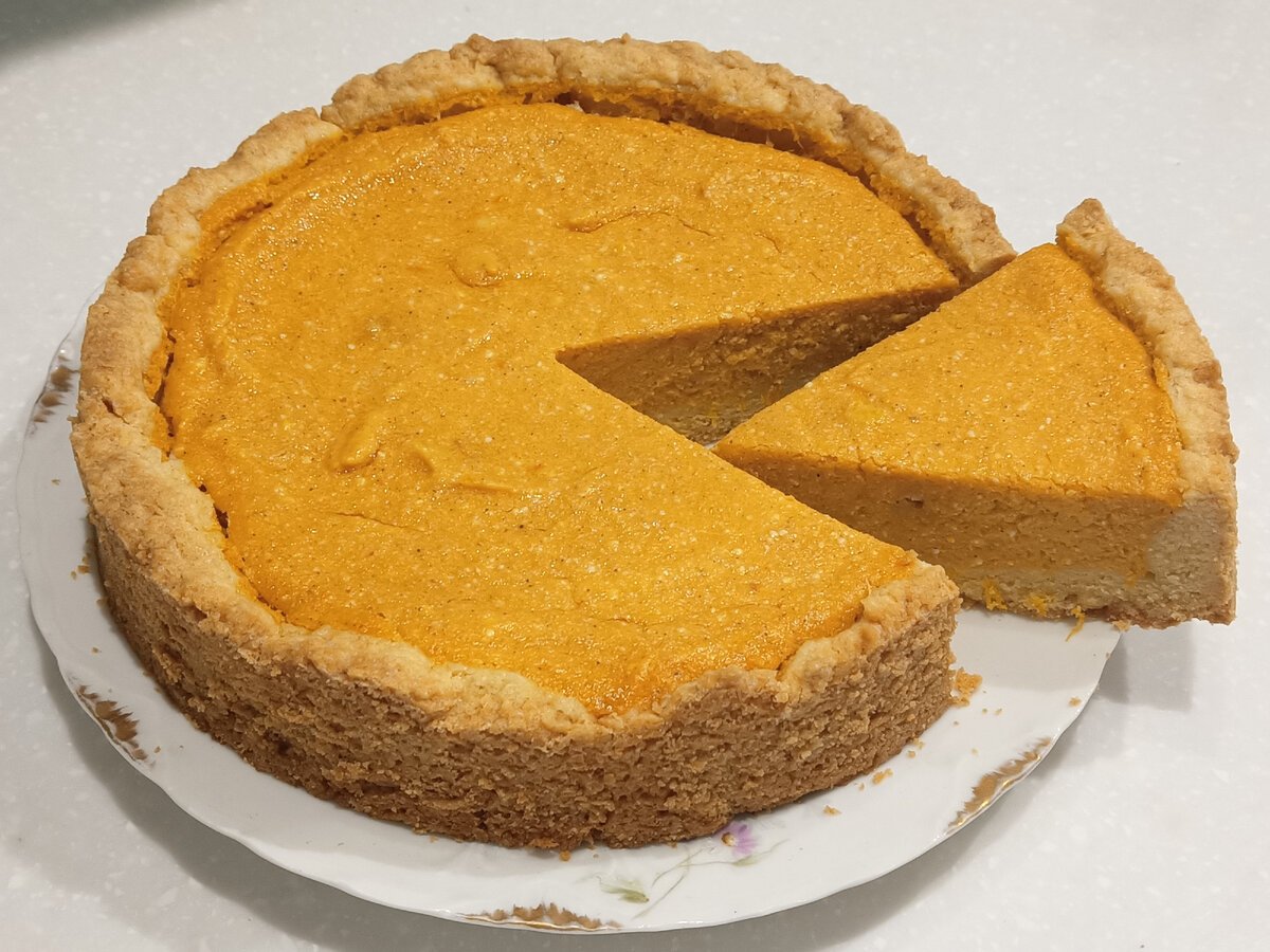 Тыквенный пирог Pumpkin pie