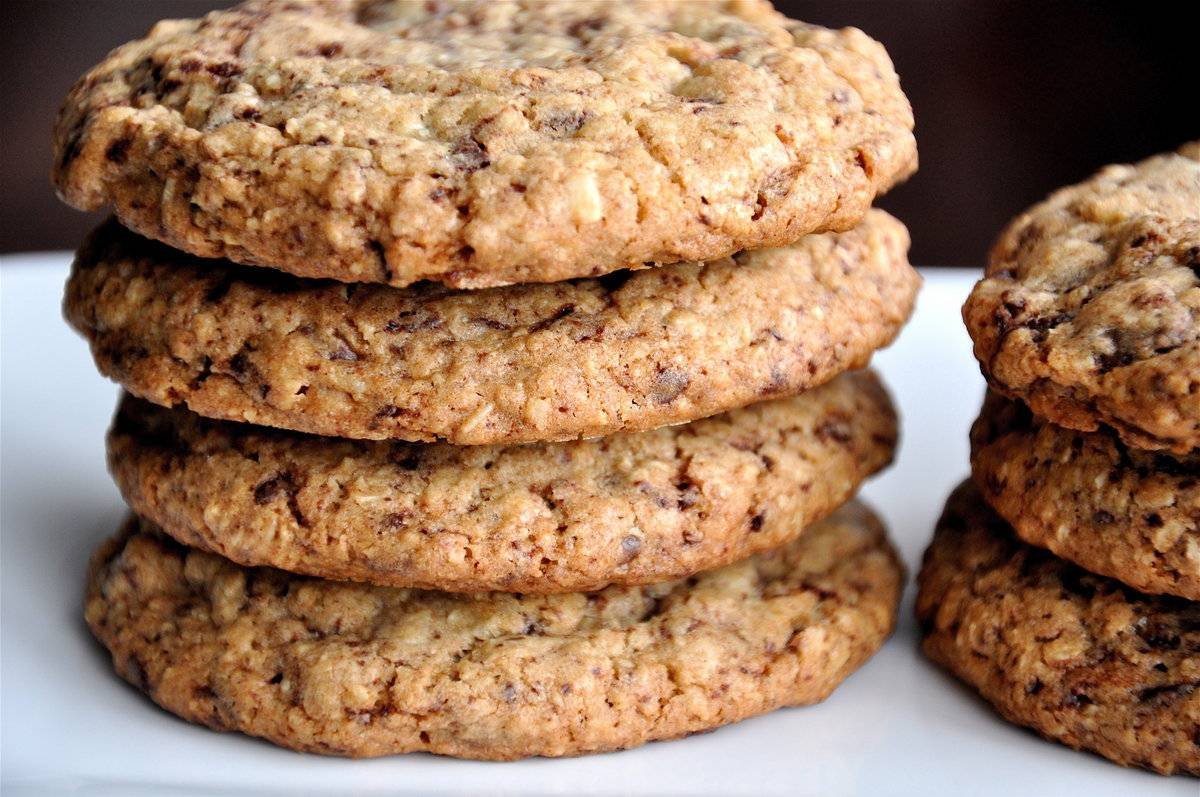 Oat crisp cookies печенье