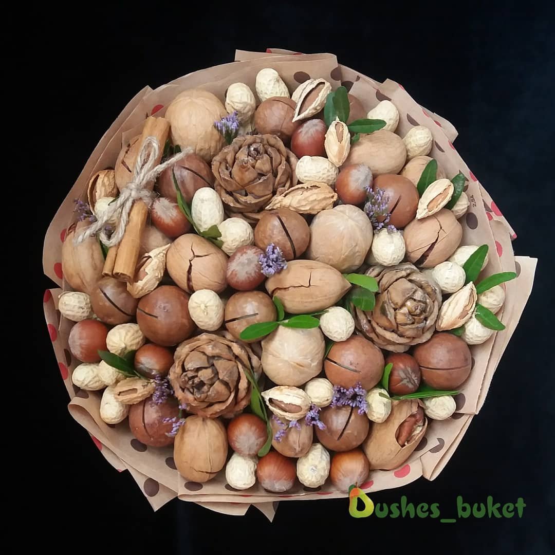 Букет Из Орехов Картинки