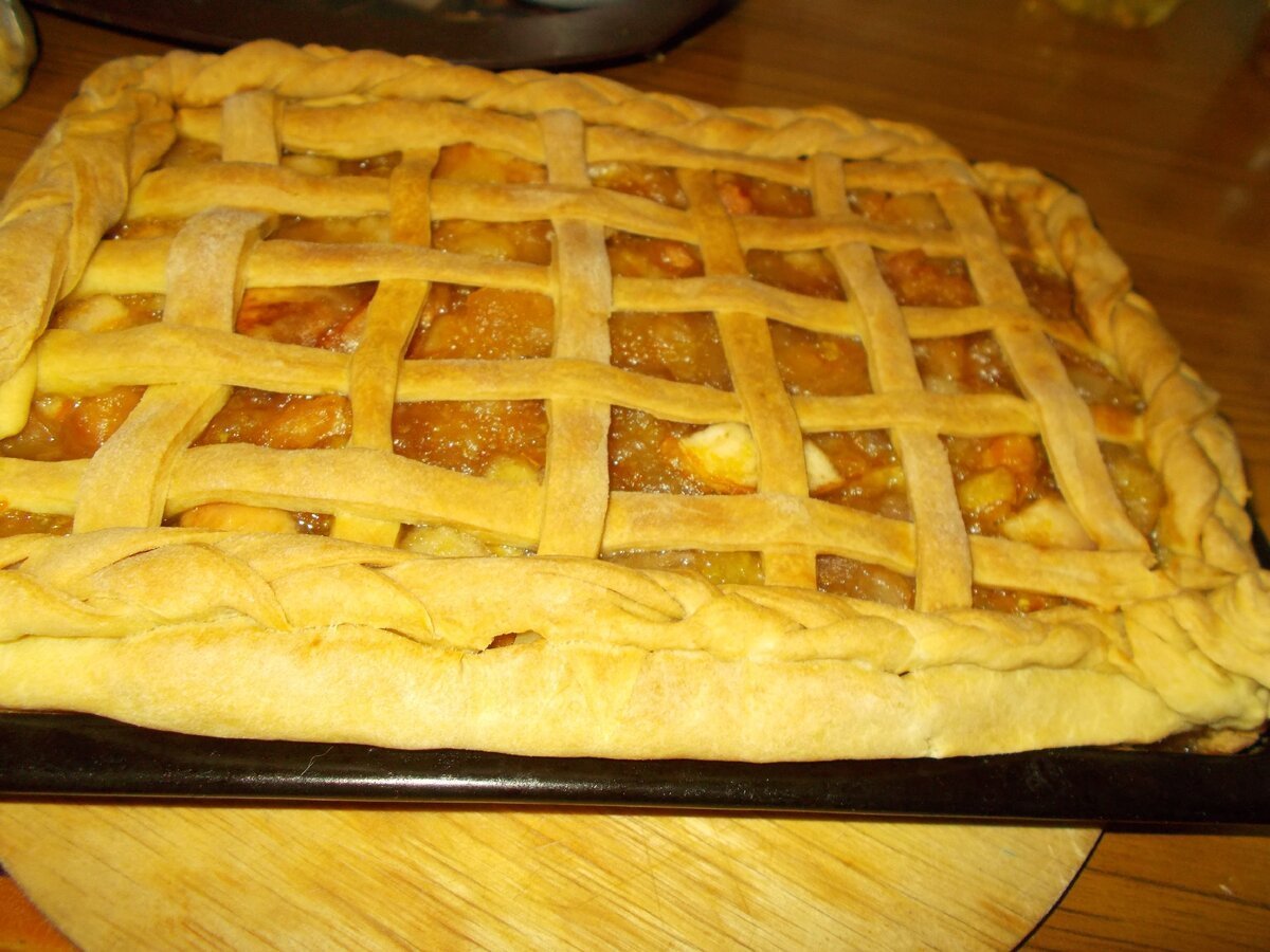 Заливной пирог с мясом в духовке
