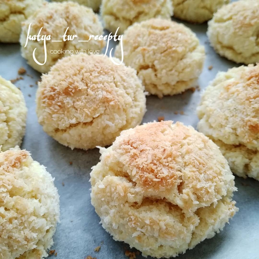 Печенье кокосовое с начинкой