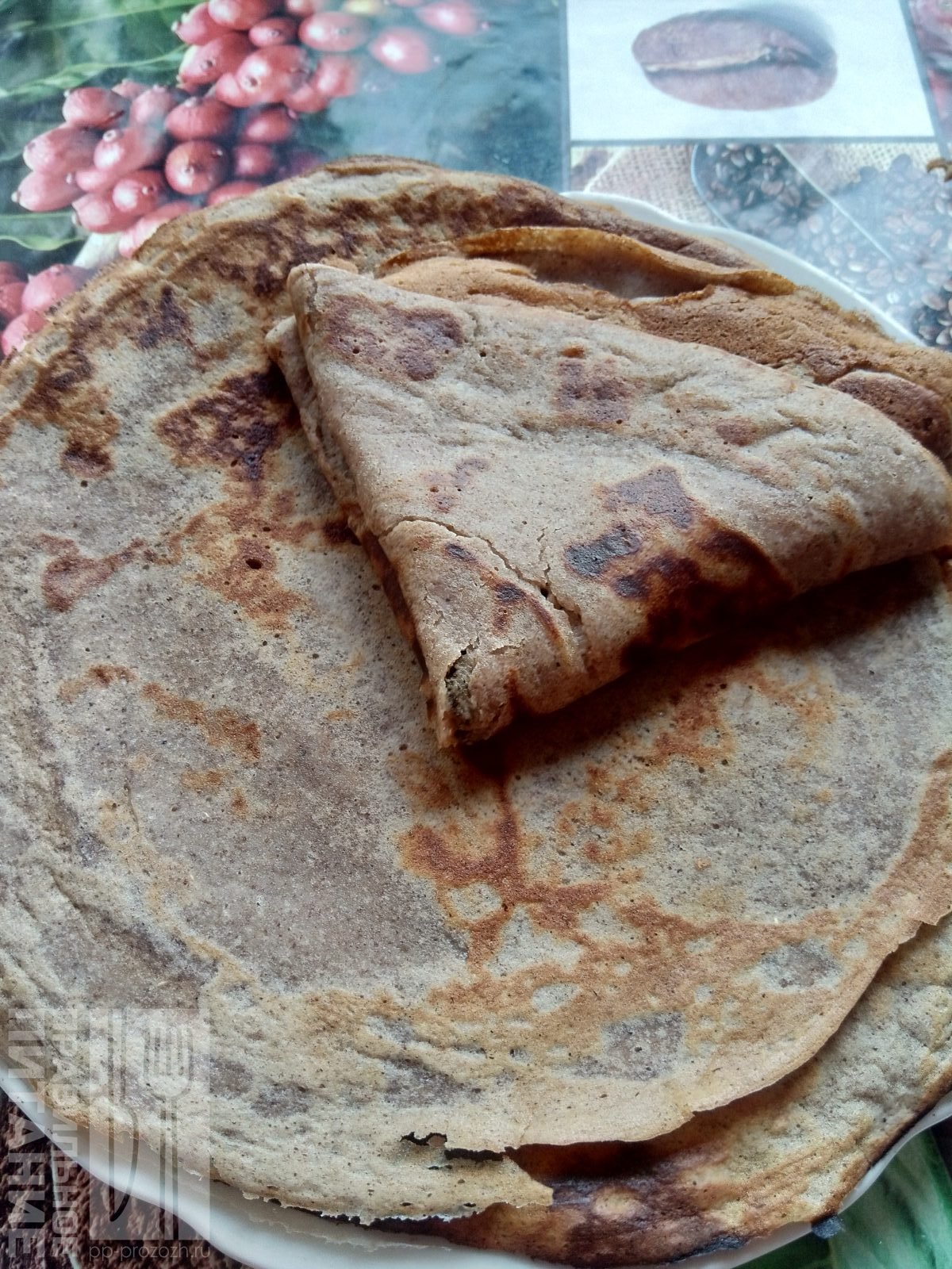 Блины на льняной муке