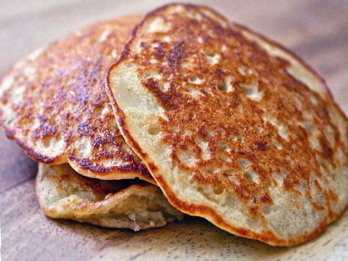Блины с маслом
