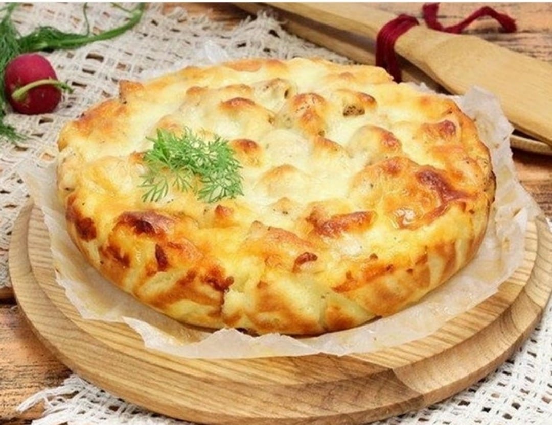 Творожная запеканка с киви и бананом
