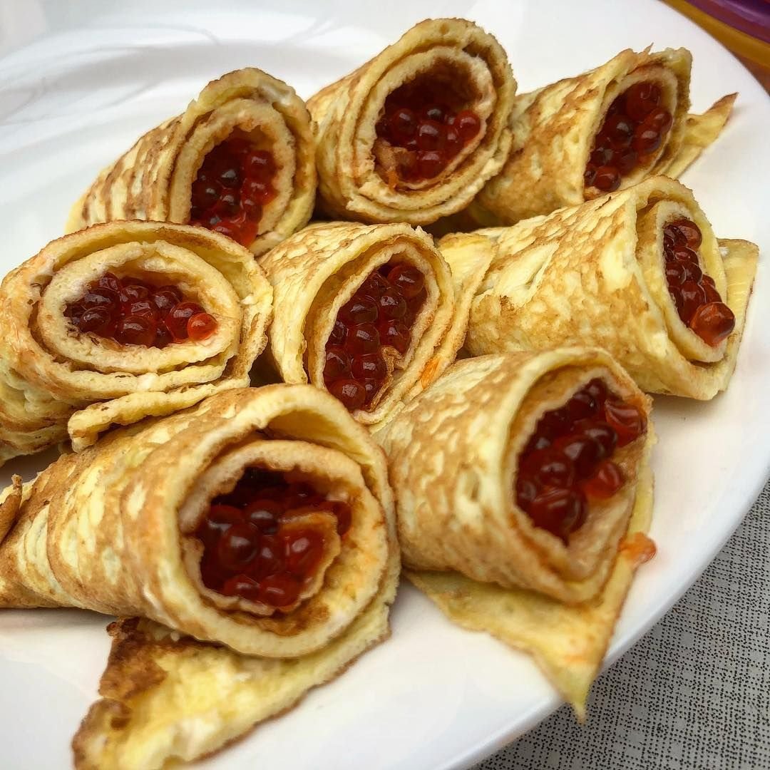 Блин с индейкой и шпинатом