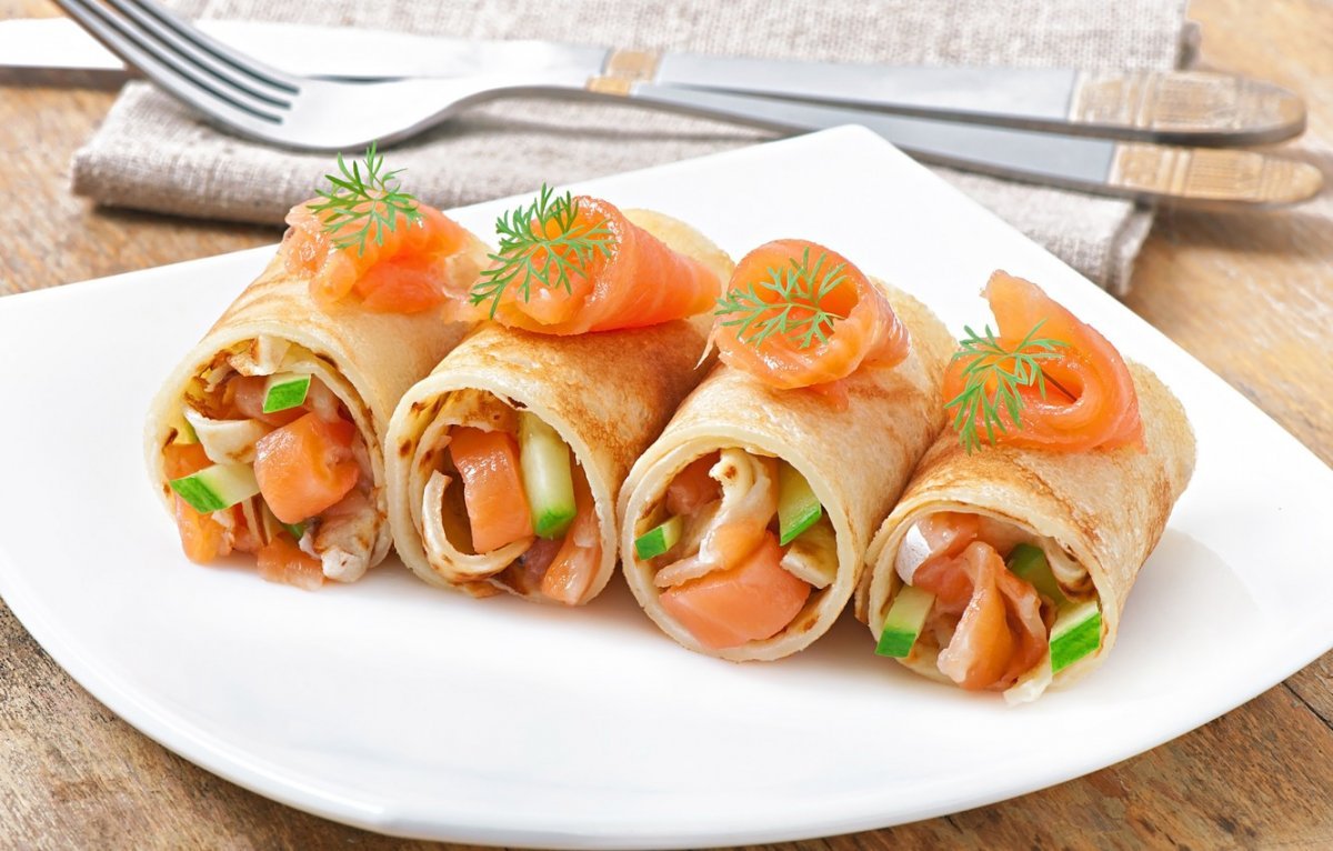 Блинчики с начинкой
