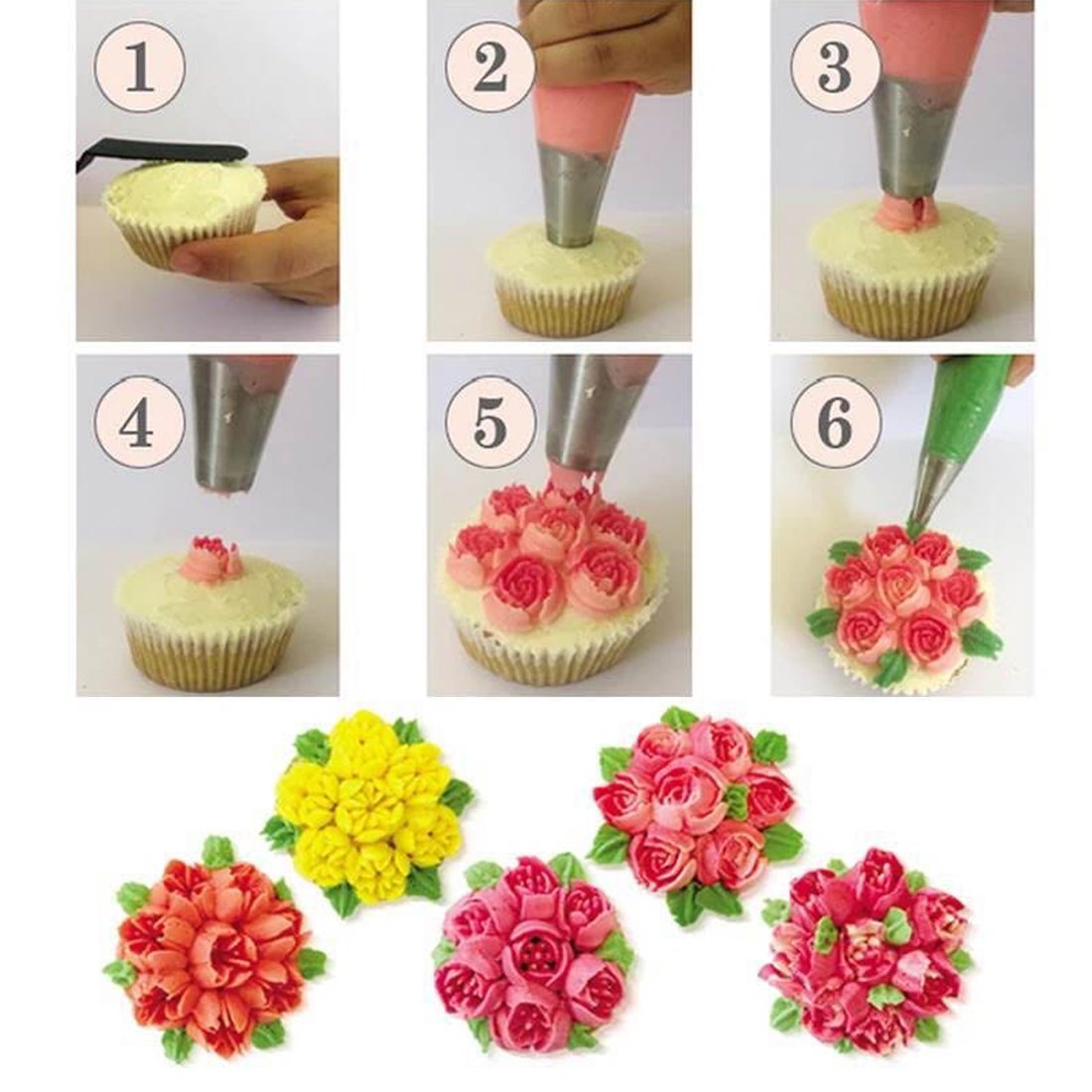 Cake Derator насадка кондитер 12 штук