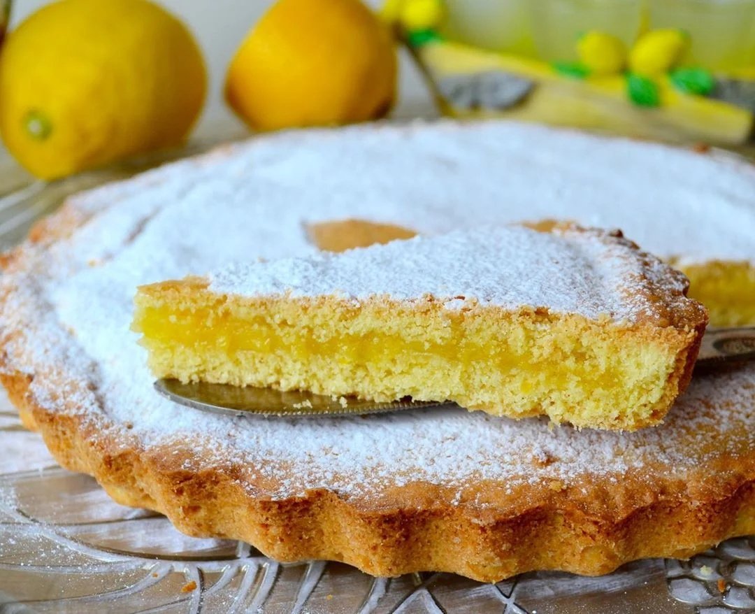 Лимонник пирог песочный