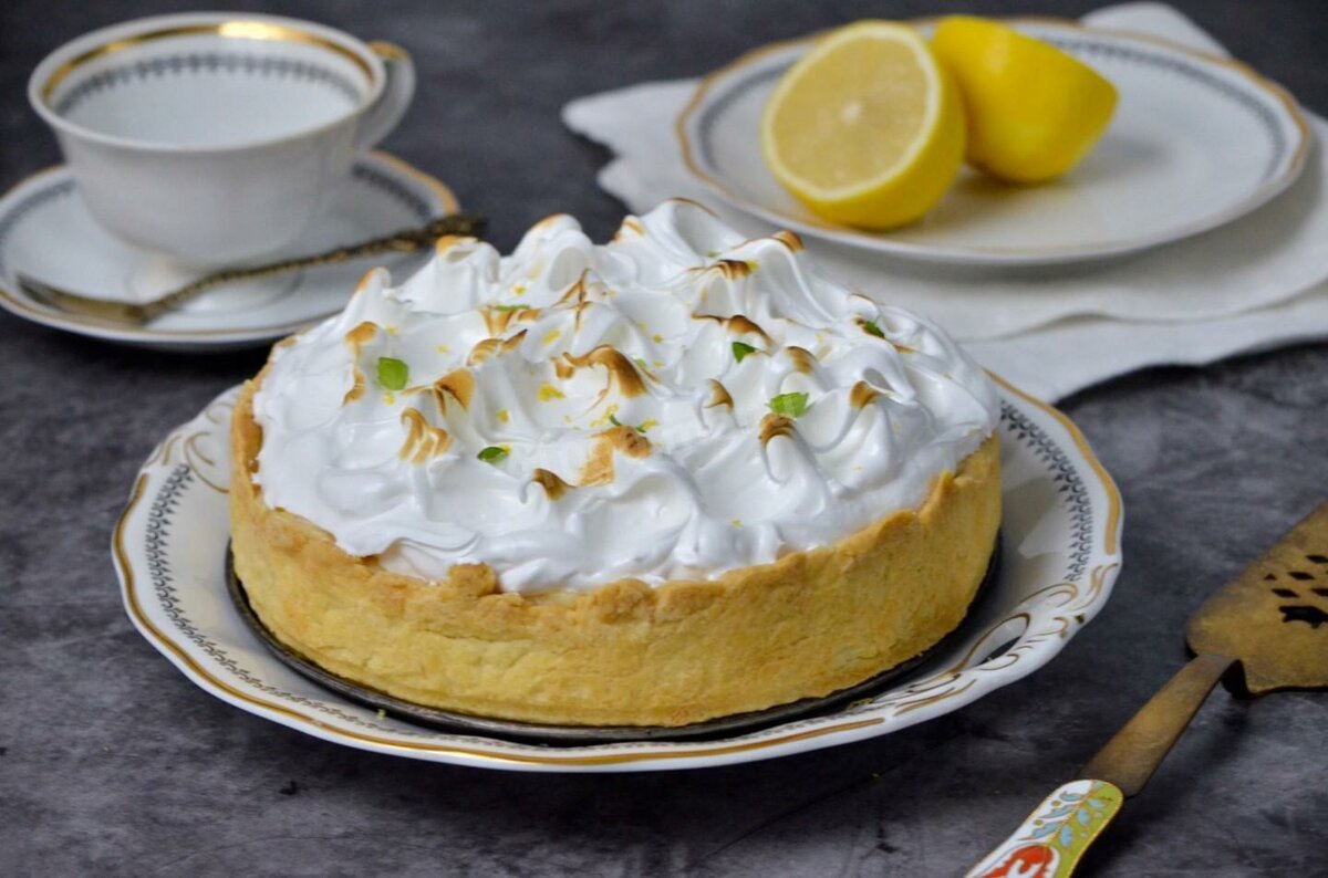 Лимонный пирог Кукпад
