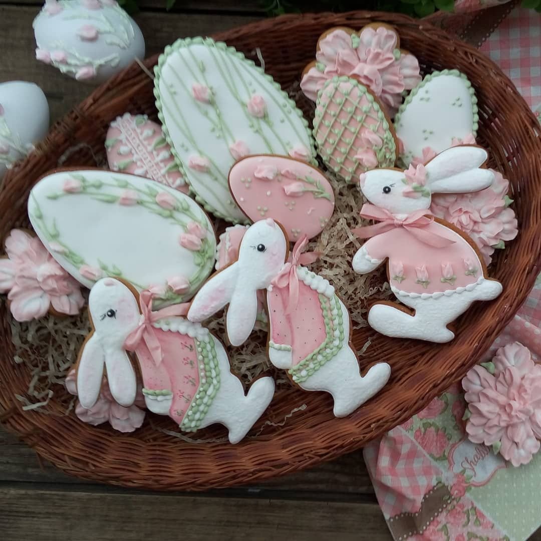 Пасхальные пряники кролики