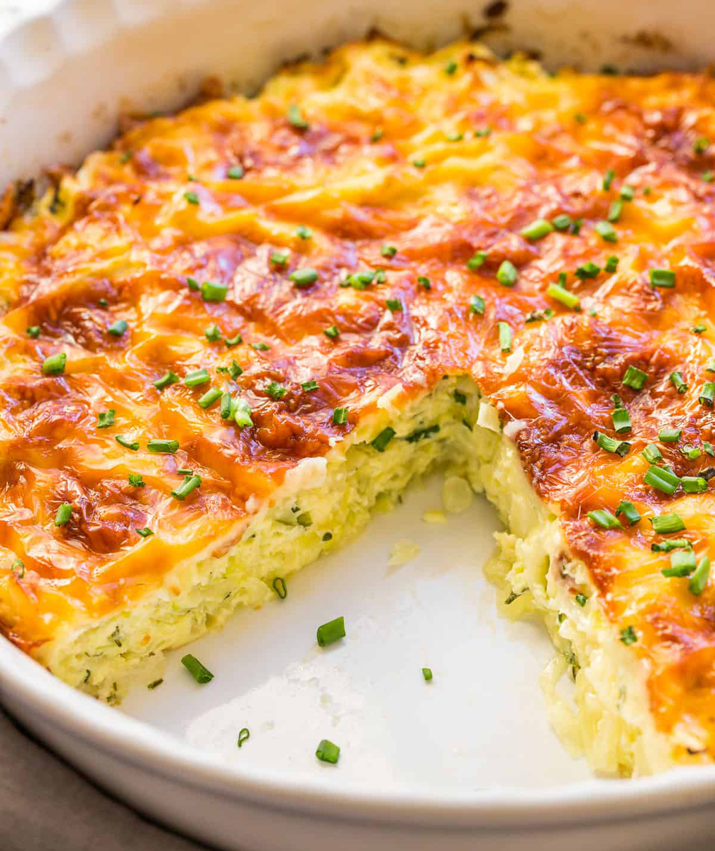 Пирог с кабачками