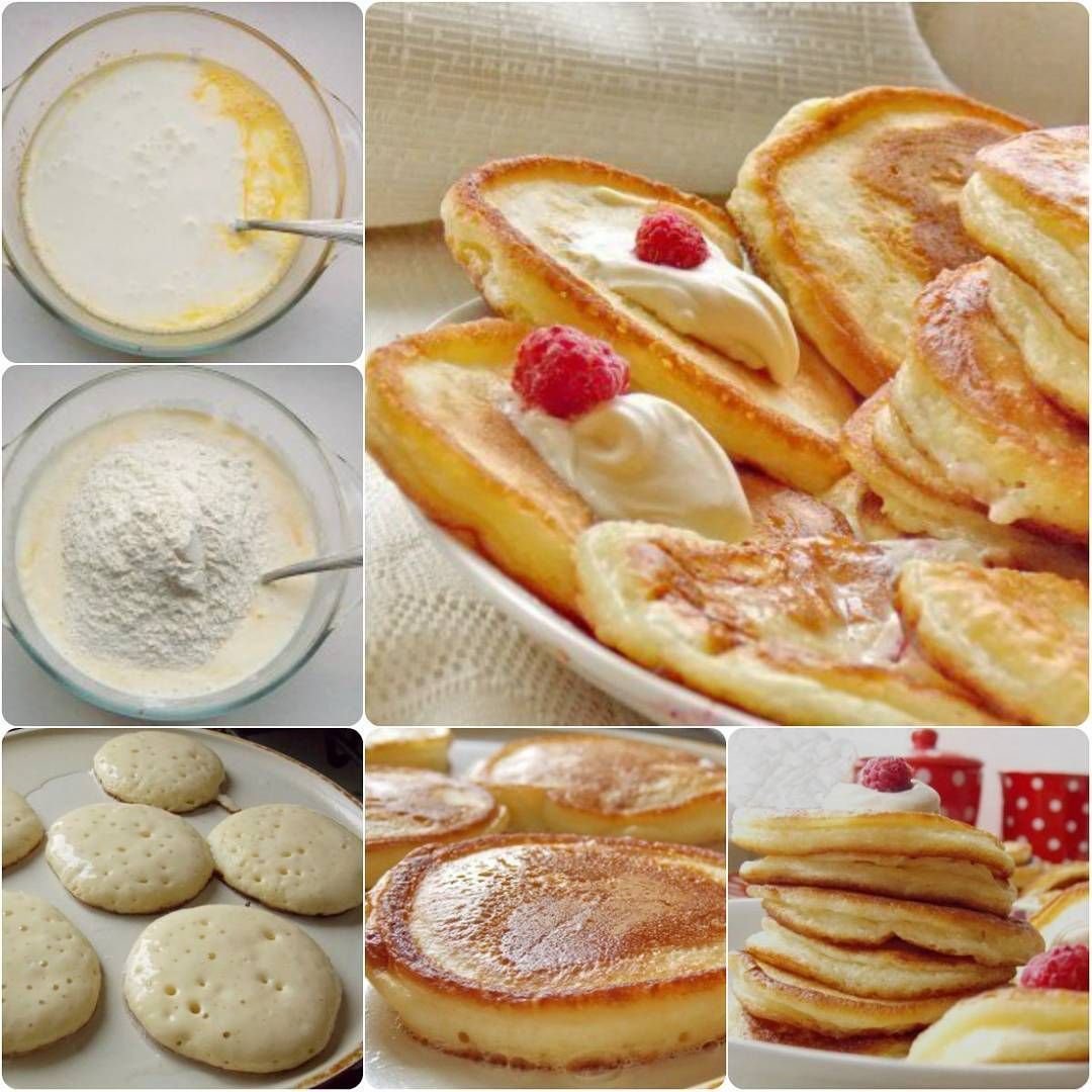 Маленькие круглые блинчики