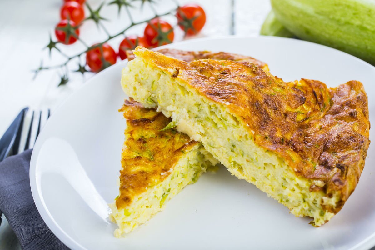 Брауни с кабачком и какао